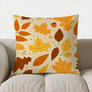 Autumn Leaves Pattern Throw Pillow Cover for Sofa, Bedroom, Car - Ljojo