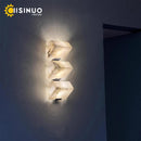 Ljojo Marble LED Wall Lamp - Modern Bedroom Light Fixture