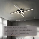 LED Ceiling Light Minimalist Long Line 30/40/50cm for Bedroom Living Room Illumination by Ljojo
