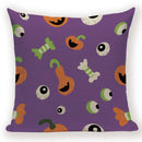 Halloween Demon Cushion Cover for Festive Home Decor by Ljojo