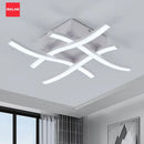 Ljojo 24W LED Modern Ceiling Chandelier for Stylish Living Room Lighting