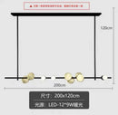 Nordic Strip LED Pendant Lights - Modern Minimalist Kitchen Chandelier by Ljojo