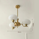 LED Chandelier - French Retro Branch Pendant Light for Bedroom, Nordic Style Luxe Fixture by Ljojo
