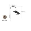 Modern Danish Wall Sconce Light for Bedroom & Living Room by Ljojo