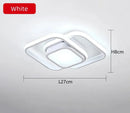 Modern LED 2-Ring Ceiling Light - Interior Decor Lighting for Aisle, Balcony, Office by Ljojo