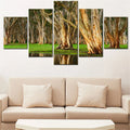 5-Piece Ljojo™ Forest Landscape Canvas Wall Art Set