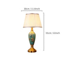 European Retro Ceramic Floor Lamp - Home Decoration Standing Light for Living Room by Ljojo
