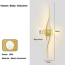 Ljojo LED Wall Light for Bedroom Living Room Minimalist Modern Design