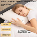 Ljojo Luxe Thai Latex Bed Pillow for Ultimate Comfort and Support