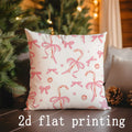 Christmas Digital Printed Pillow Covers by Ljojo for Sofa, Bedroom, Car - Pattern Cushion Cover