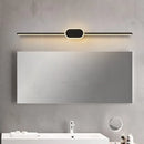 Ljojo LED Wall Lamps: White Black Mirror Headlights Sconce for Indoor Lighting