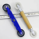 Ljojo LED Strip Light Installation Tool: Rubber Wheel Handle Roller for Aluminum Profile Clamp.