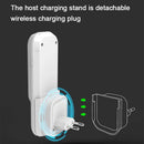 LED Induction Night Light Intelligent Wireless Charging Plug-In Bedroom Night Light With Flashlight by Ljojo