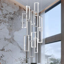 Ljojo LED Crystal Chandelier Ceiling Lamp for Elegant Indoor Lighting