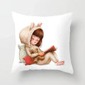 Cute Panda Cartoon Pillowcase for Home Decor and Comfort by Ljojo