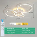 Ljojo Nordic Simple Acrylic LED Ceiling Light for Bedroom Living Room, Home Decoration Lighting Fixtures