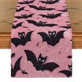Halloween Spider Table Runner by Ljojo for Home Dining and Party Decor