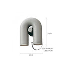 Ljojo Italy Design Led U-shaped Wall Lamp Sconces Light for Living Room - Modern Background Illuminate