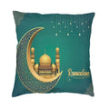 Eid Mubarak Ramadan Pillow Cases for Islamic Home Decor by Ljojo