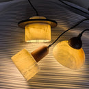 Ljojo Marble Wabi Sabi Droplight Pendant Lamp for Kitchen Island & Dining Desk