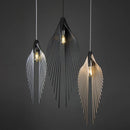 Ljojo Contemporary Metal LED Pendant Light | Minimalist Round Ball Chandelier Fixture