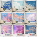 Ljojo Melodious Clouds Art Tapestry Wall Hanging - Hippie Bedroom Dorm Room Decor