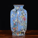 Ljojo™ Gold Painted Enamel Porcelain Vase - Home Office Decor Craft Item