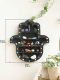 Ljojo™ Lotus Moon Butterfly Essential Oil Crystal Display Wall Shelf - Gothic Boho Home Decor