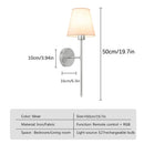 LED Rechargeable RGB Wall Lamp 2000mAH Wireless Removable Bedroom Decor by Ljojo