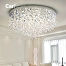 Modern Crystal Ceiling Lamp Stylish Luxury Chandelier | Ljojo