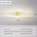 Ljojo LED Strip Wall Sconce Remote Control Bedroom Living Room Home Decor