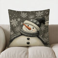 Ljojo Let It Snow Christmas Starry Tree Throw Pillow Cover