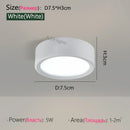 Ljojo LED Downlight Ceiling Lamp 5W-18W Modern Surface Mounted Spotlight for Bedroom Living Room