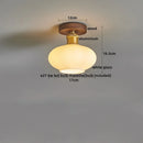 Ljojo LED Ceiling Lights: Modern Nordic Style Aluminum Glass Lamp for Indoor Living Room