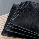 Ljojo Melamine Square Dinner Plate Set - Commercial Grade Western Dishes