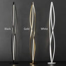 Ljojo LED Spiral Aluminum Chandelier for Conference Room and Lobby Decoration