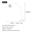 Nordic Minimalist LED Ceiling Chandelier Lamps Arc Design - High-end Suspension Pendant Light