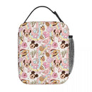 Ljojo Minnie Mouse Insulated Lunch Bag for Girls - Cute School Picnic Food Storage