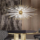 Dandelion Crystal Chandelier Luxury Indoor Decor LED Hanging Lamp by Ljojo