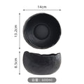 Ljojo Matte Ceramic Dessert Bowl Set for Molecular Cuisine Restaurant Tableware