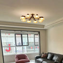 Modern Luxury LED Ceiling Lamp for Bedroom Study Cafe Restaurant Kitchen Nordic Hanging Light Ceiling Lights for Living Room by Ljojo