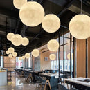 Nordic Moon Led Pendant Lights Chandeliers for Living Room & Bedroom by Ljojo
