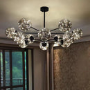 Ljojo Modern Glass Ball Pendant Light for Living Room, Dining Room, LED Indoor Lighting