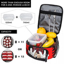 Ljojo Minnie Mouse Lunch Bag Insulated Cooler Thermal Bento Box School Office