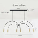 Ljojo Minimalist Postmodern Geometric Chandeliers for Home and Restaurants