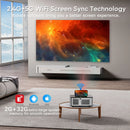 Ljojo™ 4K LED Projector Full HD 1080P Video 8K Home Theater Wifi Portable Proyector