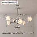 Ljojo Medieval Living Room Pendant Light Nordic Bedroom Lighting
