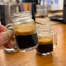 Ljojo 35ml Glass Sealed Mini Bottle Set for Coffee, Honey, Juice - Leakproof & Portable Jar