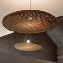 Bamboo Pendant Lamp Wabi Sabi Style Japanese Restaurant Lighting by Ljojo