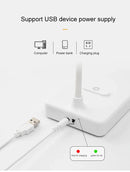 Ljojo LED Desk Lamp: Rechargeable, Foldable, Dimmable, 3 Color Levels
